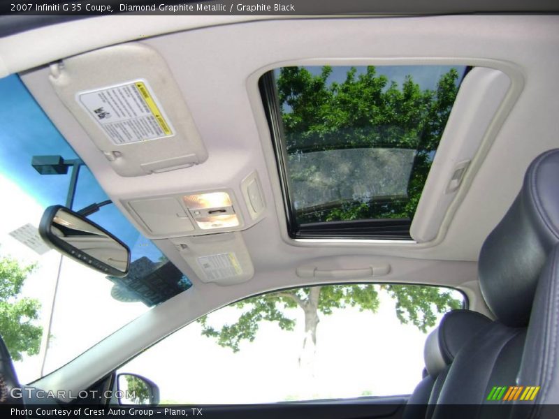 Diamond Graphite Metallic / Graphite Black 2007 Infiniti G 35 Coupe