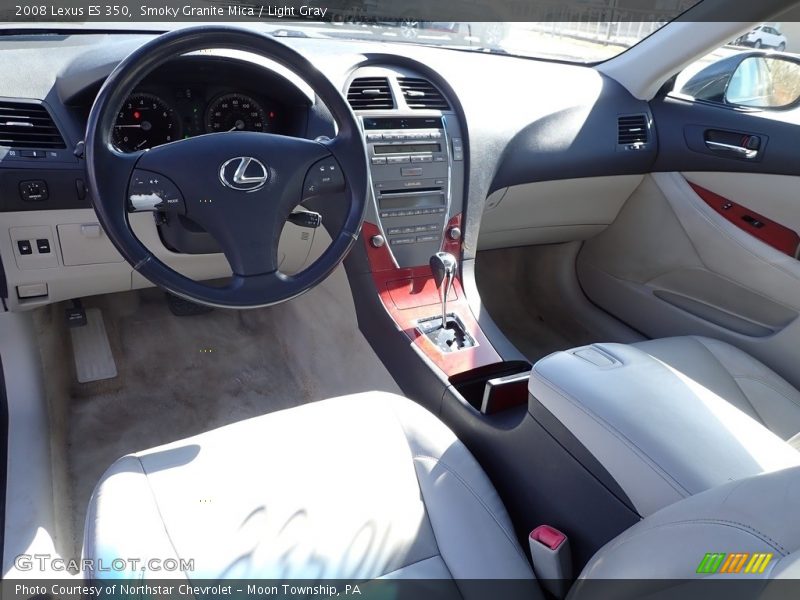 Smoky Granite Mica / Light Gray 2008 Lexus ES 350