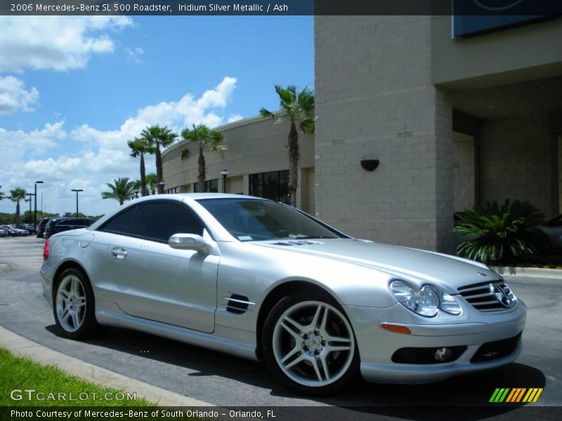 Iridium Silver Metallic / Ash 2006 Mercedes-Benz SL 500 Roadster