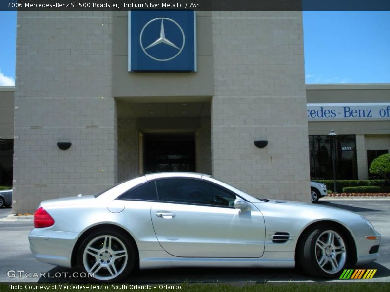 Iridium Silver Metallic / Ash 2006 Mercedes-Benz SL 500 Roadster