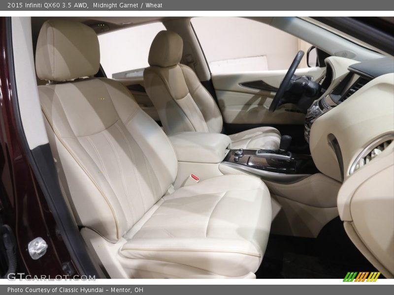 Midnight Garnet / Wheat 2015 Infiniti QX60 3.5 AWD