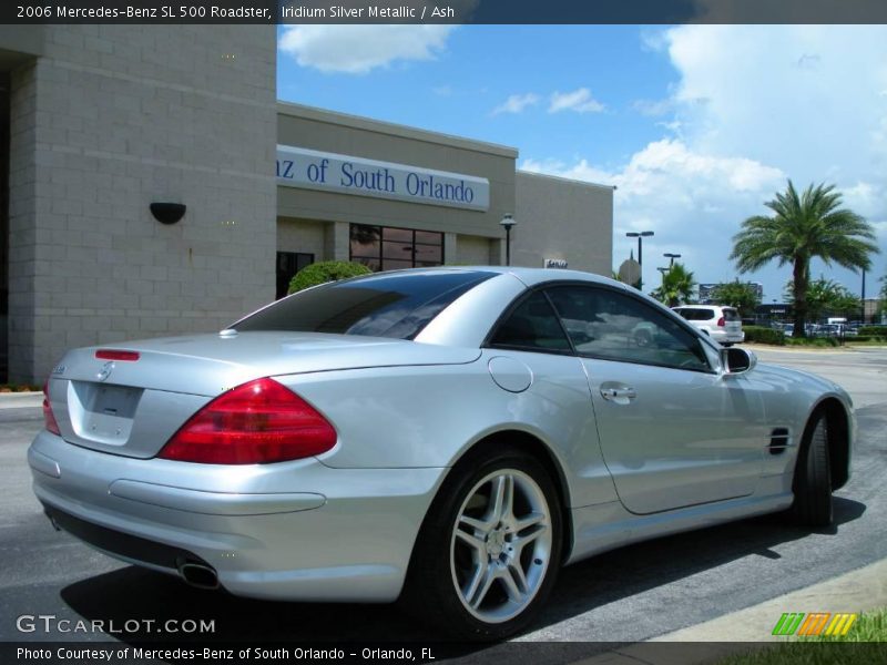 Iridium Silver Metallic / Ash 2006 Mercedes-Benz SL 500 Roadster