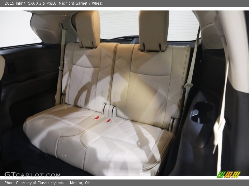 Midnight Garnet / Wheat 2015 Infiniti QX60 3.5 AWD