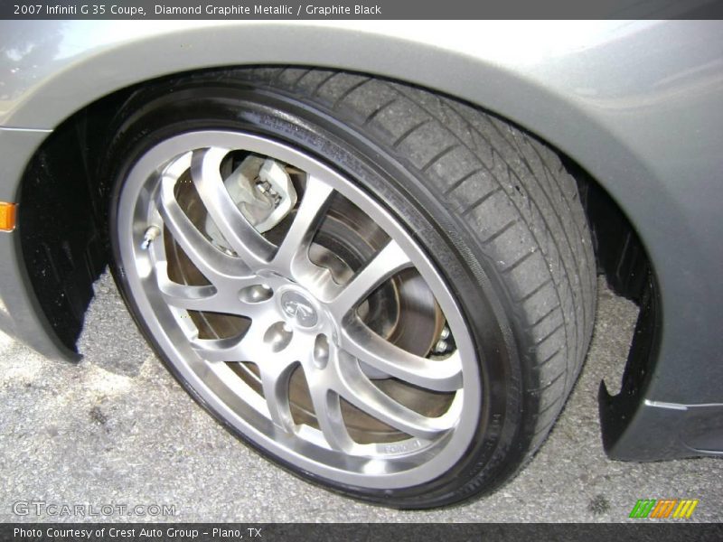 Diamond Graphite Metallic / Graphite Black 2007 Infiniti G 35 Coupe