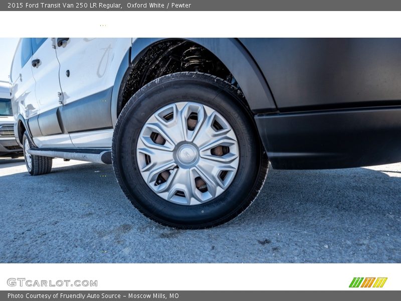 Oxford White / Pewter 2015 Ford Transit Van 250 LR Regular