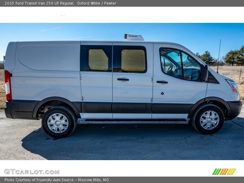 Oxford White / Pewter 2015 Ford Transit Van 250 LR Regular