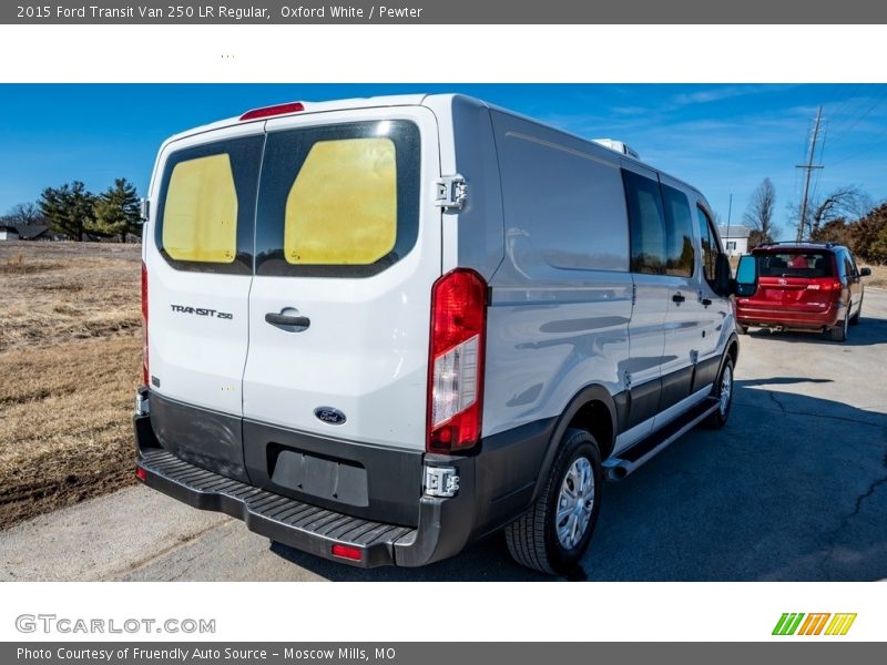Oxford White / Pewter 2015 Ford Transit Van 250 LR Regular