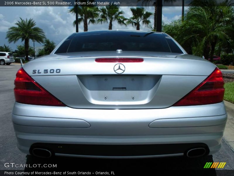 Iridium Silver Metallic / Ash 2006 Mercedes-Benz SL 500 Roadster