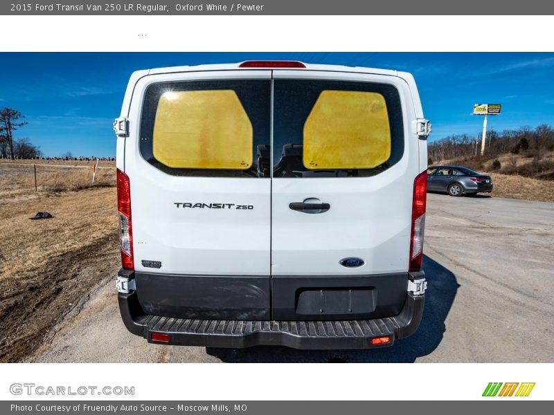 Oxford White / Pewter 2015 Ford Transit Van 250 LR Regular