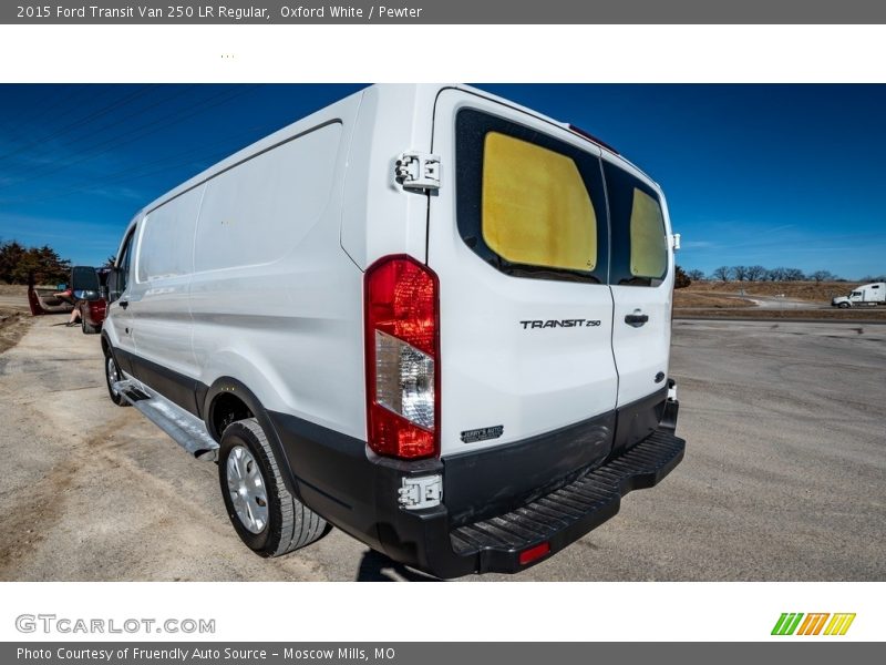 Oxford White / Pewter 2015 Ford Transit Van 250 LR Regular