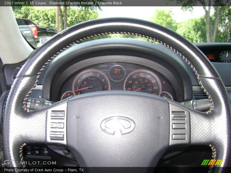 Diamond Graphite Metallic / Graphite Black 2007 Infiniti G 35 Coupe
