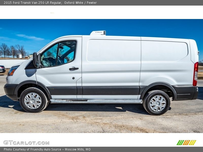 Oxford White / Pewter 2015 Ford Transit Van 250 LR Regular