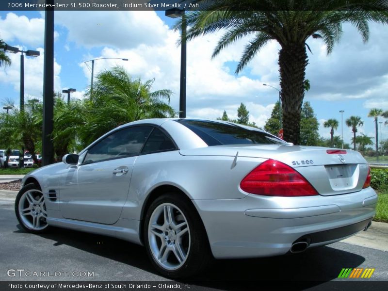 Iridium Silver Metallic / Ash 2006 Mercedes-Benz SL 500 Roadster