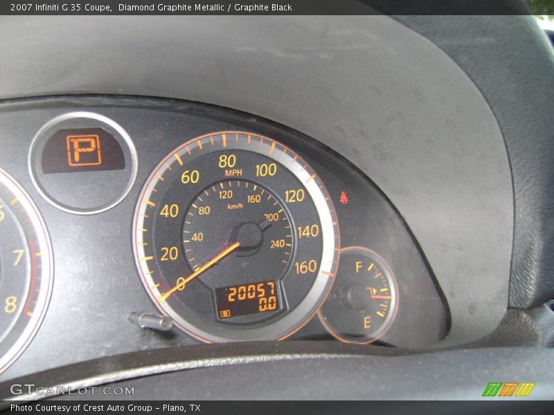 Diamond Graphite Metallic / Graphite Black 2007 Infiniti G 35 Coupe