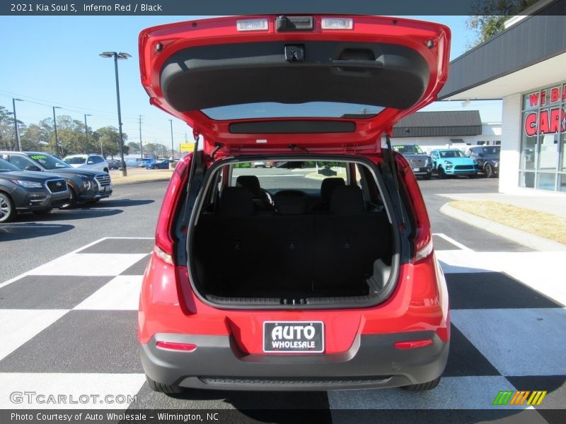 Inferno Red / Black 2021 Kia Soul S