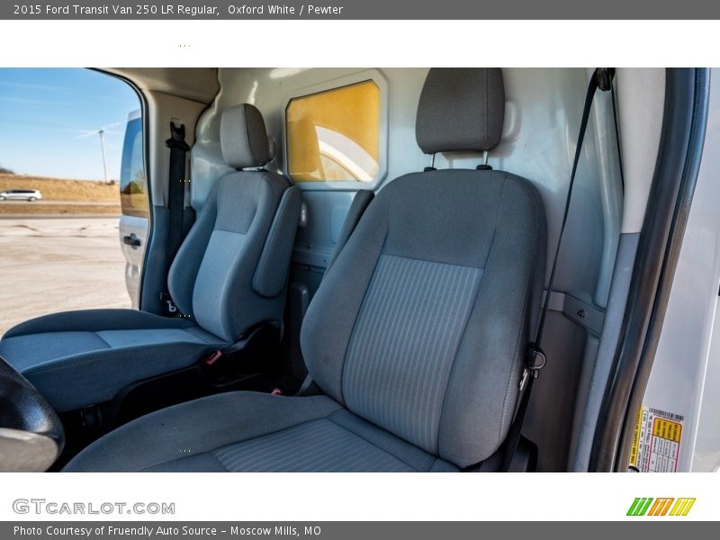 Oxford White / Pewter 2015 Ford Transit Van 250 LR Regular