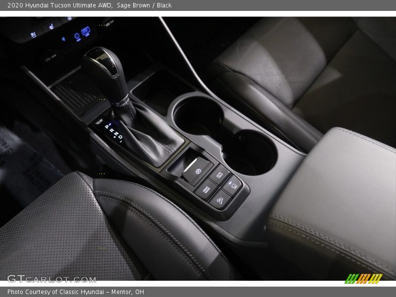 Sage Brown / Black 2020 Hyundai Tucson Ultimate AWD