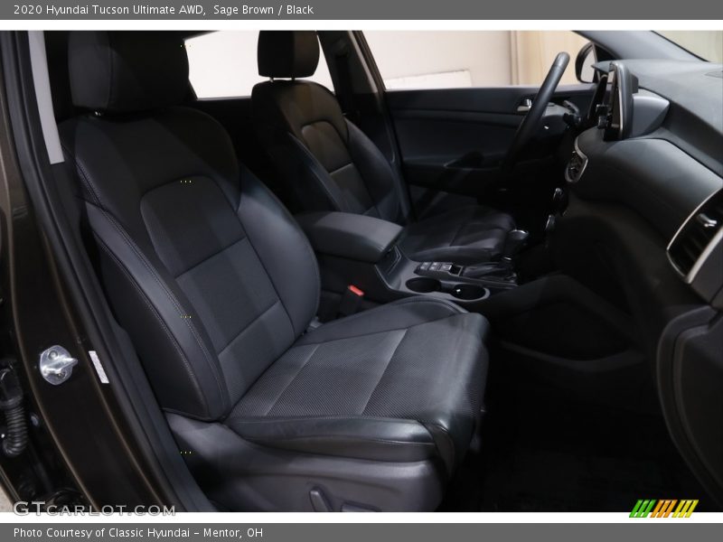 Sage Brown / Black 2020 Hyundai Tucson Ultimate AWD