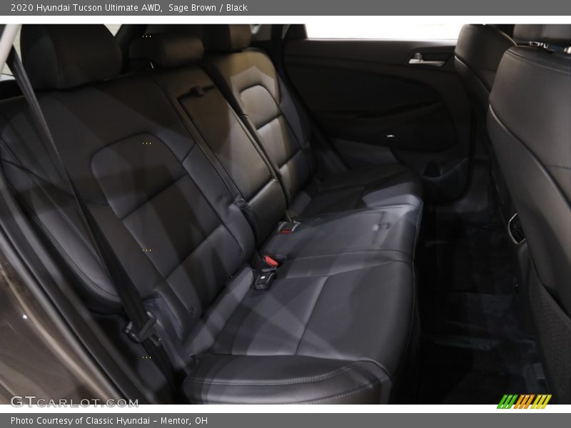 Sage Brown / Black 2020 Hyundai Tucson Ultimate AWD
