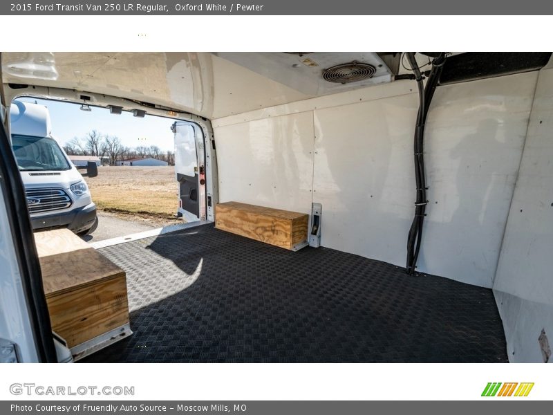 Oxford White / Pewter 2015 Ford Transit Van 250 LR Regular