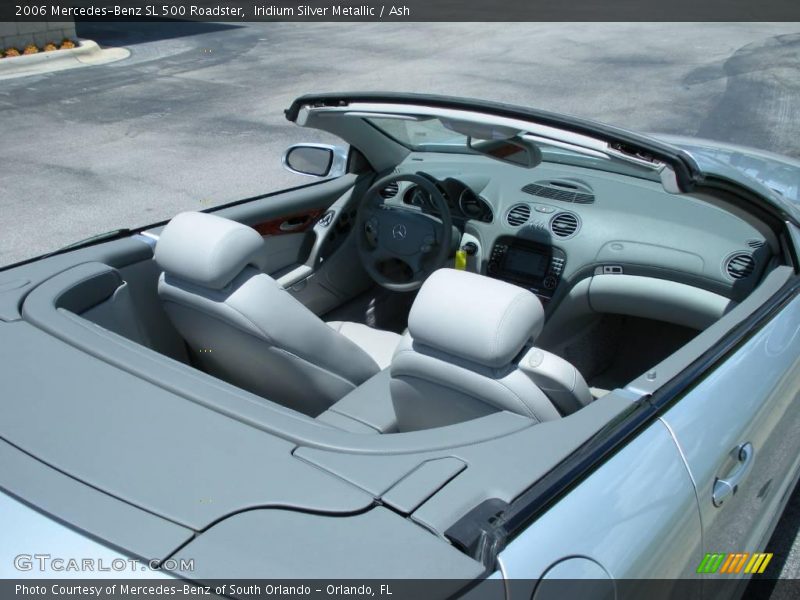 Iridium Silver Metallic / Ash 2006 Mercedes-Benz SL 500 Roadster