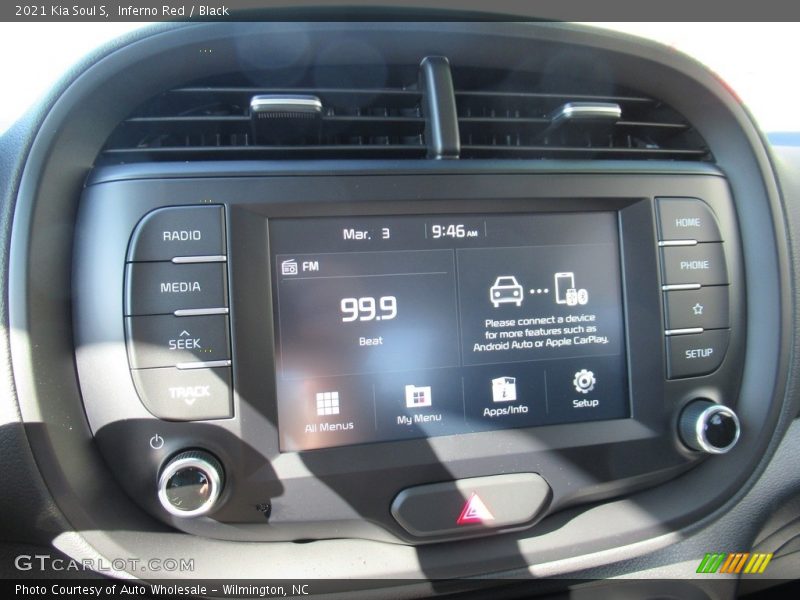 Inferno Red / Black 2021 Kia Soul S