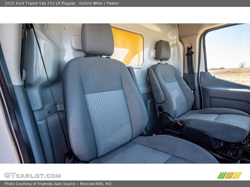 Oxford White / Pewter 2015 Ford Transit Van 250 LR Regular