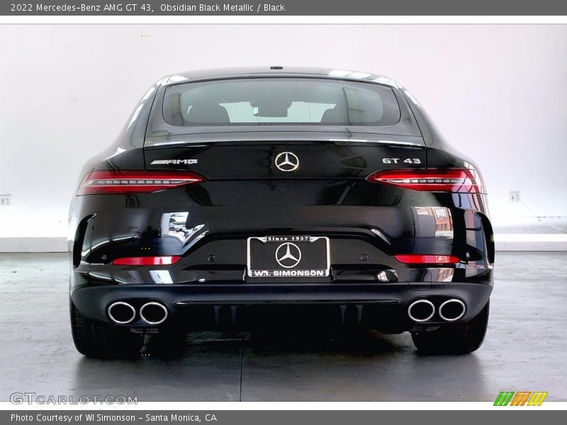 Obsidian Black Metallic / Black 2022 Mercedes-Benz AMG GT 43