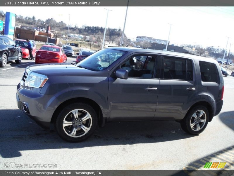 Modern Steel Metallic / Gray 2015 Honda Pilot SE 4WD