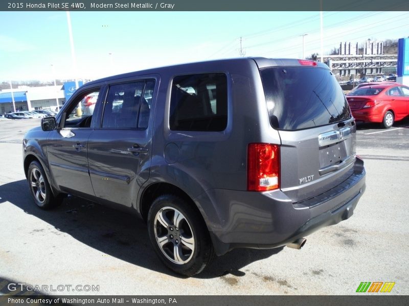 Modern Steel Metallic / Gray 2015 Honda Pilot SE 4WD