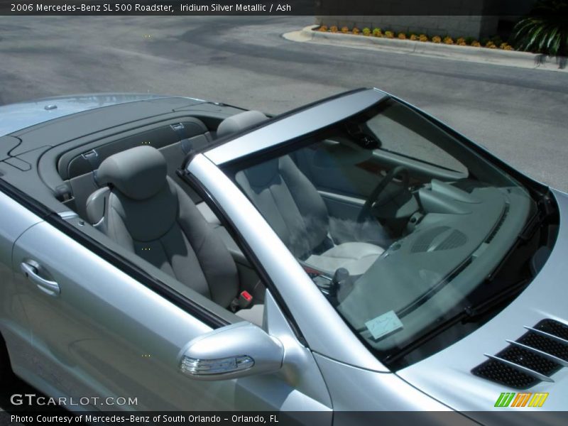 Iridium Silver Metallic / Ash 2006 Mercedes-Benz SL 500 Roadster
