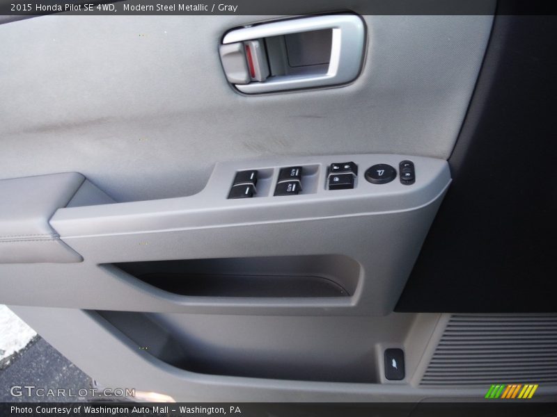 Modern Steel Metallic / Gray 2015 Honda Pilot SE 4WD