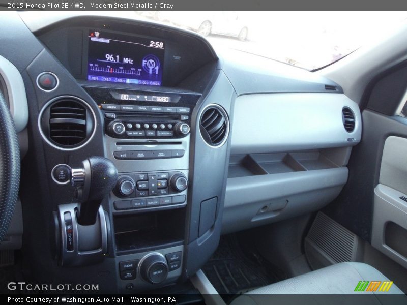 Modern Steel Metallic / Gray 2015 Honda Pilot SE 4WD