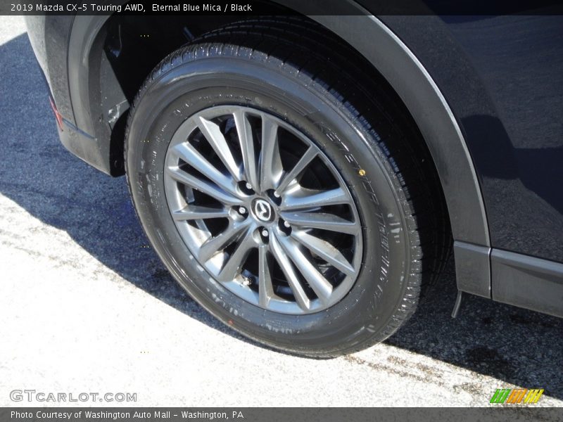 Eternal Blue Mica / Black 2019 Mazda CX-5 Touring AWD