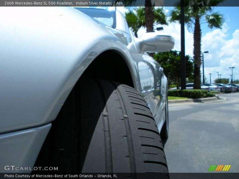 Iridium Silver Metallic / Ash 2006 Mercedes-Benz SL 500 Roadster