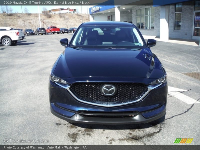 Eternal Blue Mica / Black 2019 Mazda CX-5 Touring AWD