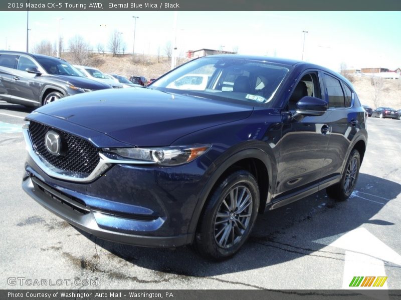 Eternal Blue Mica / Black 2019 Mazda CX-5 Touring AWD
