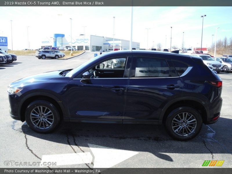 Eternal Blue Mica / Black 2019 Mazda CX-5 Touring AWD