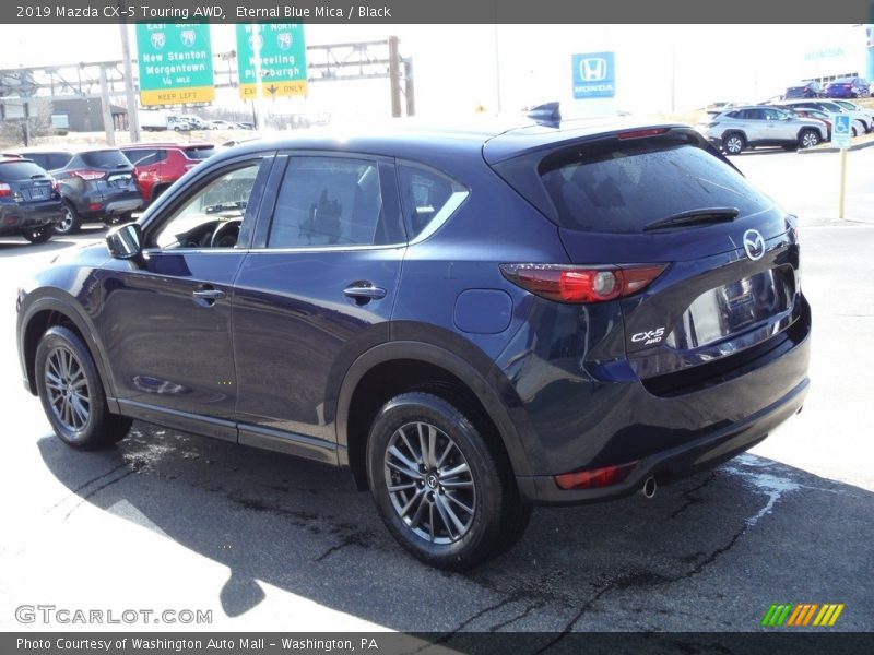 Eternal Blue Mica / Black 2019 Mazda CX-5 Touring AWD
