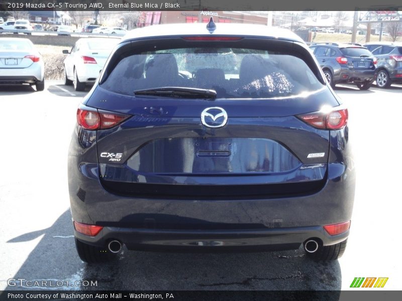 Eternal Blue Mica / Black 2019 Mazda CX-5 Touring AWD