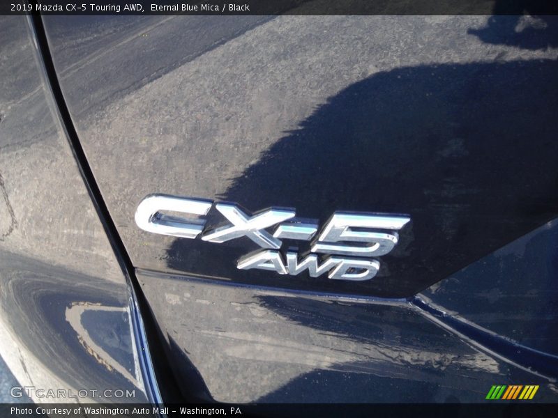 Eternal Blue Mica / Black 2019 Mazda CX-5 Touring AWD