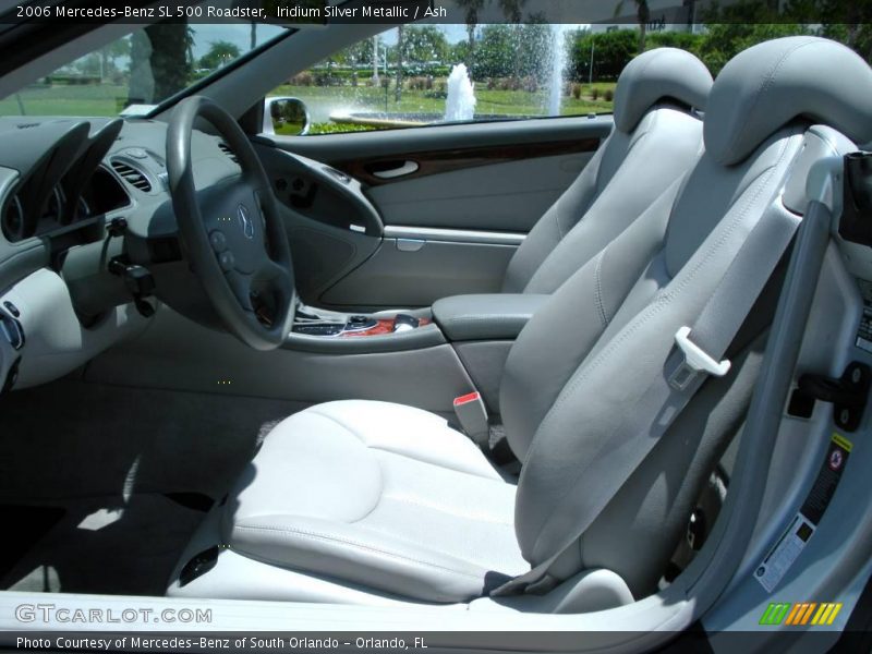 Iridium Silver Metallic / Ash 2006 Mercedes-Benz SL 500 Roadster