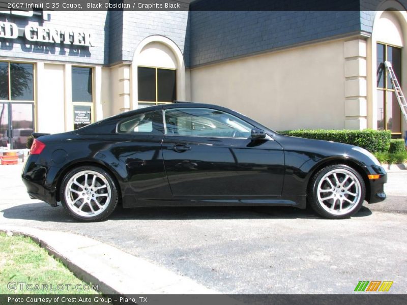 Black Obsidian / Graphite Black 2007 Infiniti G 35 Coupe