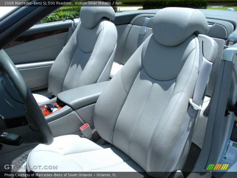 Iridium Silver Metallic / Ash 2006 Mercedes-Benz SL 500 Roadster