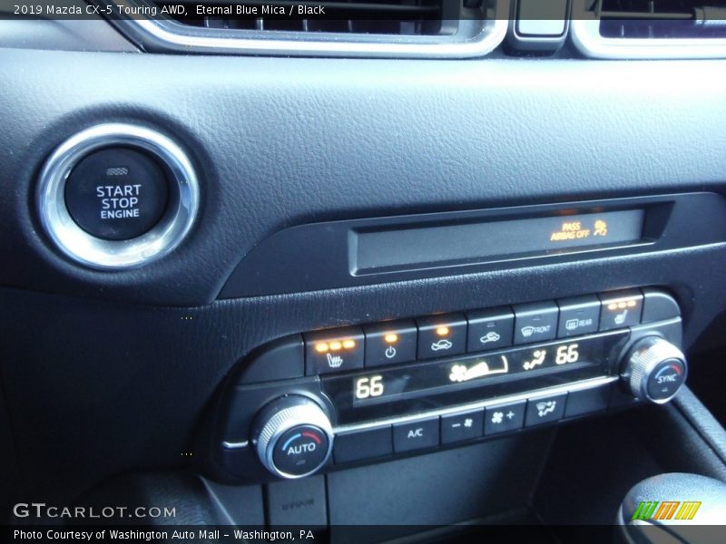 Eternal Blue Mica / Black 2019 Mazda CX-5 Touring AWD