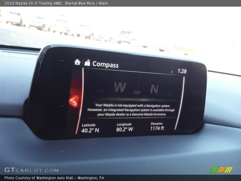 Eternal Blue Mica / Black 2019 Mazda CX-5 Touring AWD