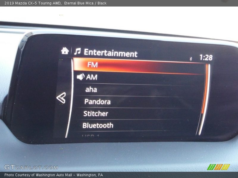 Eternal Blue Mica / Black 2019 Mazda CX-5 Touring AWD