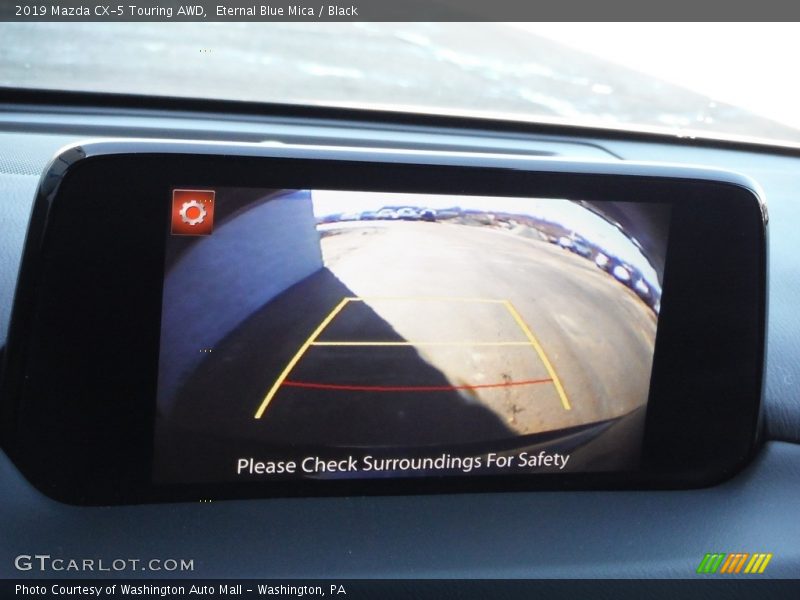 Eternal Blue Mica / Black 2019 Mazda CX-5 Touring AWD