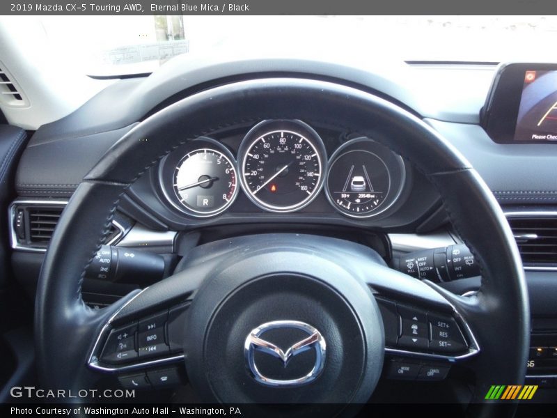 Eternal Blue Mica / Black 2019 Mazda CX-5 Touring AWD