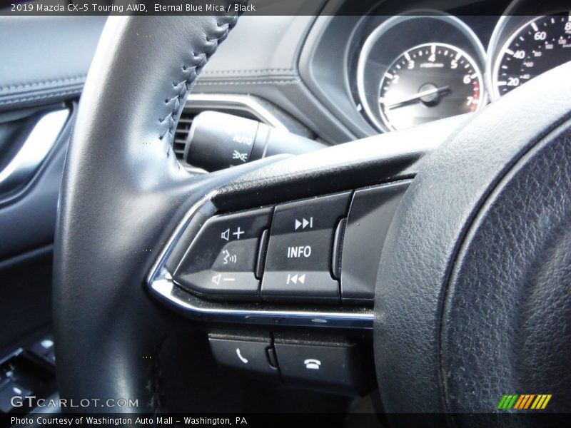 Eternal Blue Mica / Black 2019 Mazda CX-5 Touring AWD
